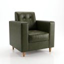 Ver imagem 7 de Sofá 3 Lugares com Kit 2 Poltronas Arezzo Sintetico PU D03 - D'Rossi