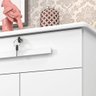 Cômoda 6 Gavetas e Sapateira Geval Gran Luxo Branco - 5