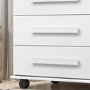 Ver imagem 6 de Cômoda 6 Gavetas e Sapateira Geval Gran Luxo Branco
