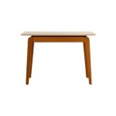 Ver imagem 4 de Diamante Premium 120cm Aparador Blend Off White Castanho para Sala Corredor Elegante Moderno