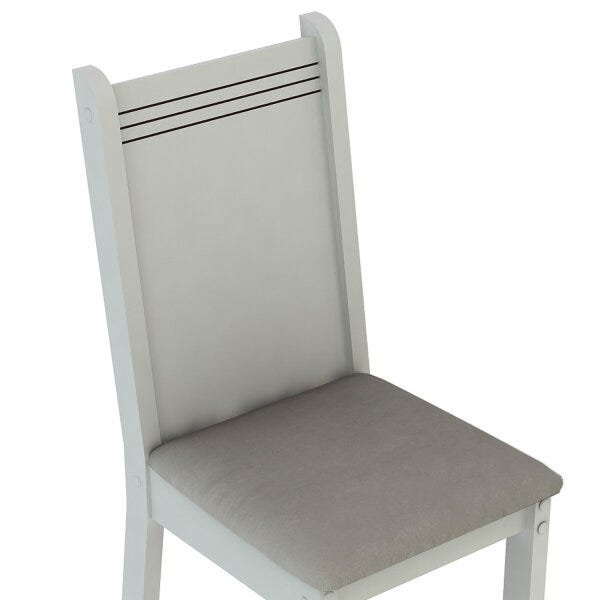 Conjunto de Mesa com 4 Cadeiras Rosie Madesa - 10