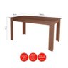 Conjunto de Mesa com 4 Cadeiras Rosie Madesa - 4