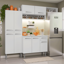 Ver imagem 1 de Armário de Cozinha Completa 229cm Branco Emilly Madesa 18