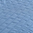 Ver imagem 3 de Cobre Leito Colcha Pliscê Queen 3 Peças 100% Poliéster Macio Dupla Face Azul Mineral