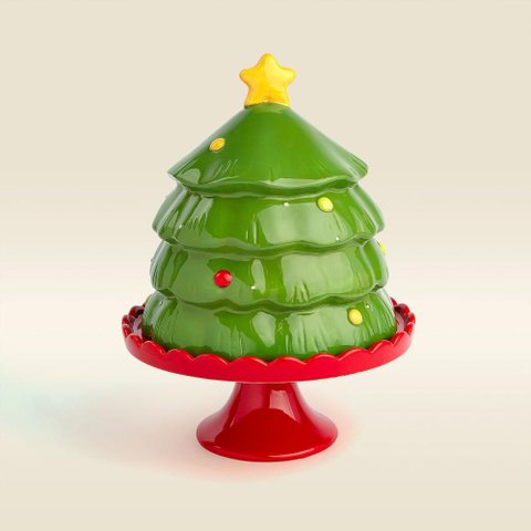 Porta Panetone Magic Cerâmica - a\Casa Porta Panetone Magic Cerâmica 23x22.9cm - a\Casa