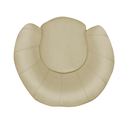Ver imagem 3 de Poltrona Cadeira Decorativa Pétala - Corino Bege Cipatex
