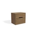 Ver imagem 1 de Mesa de Cabeceira 2 Gavetas Kappesberg Nogueira S822 Marrom