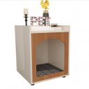 Ver imagem 5 de Mesa de Cabeceira Pet para Qualquer Ambiente e Conforto:off White Freijo