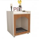 Ver imagem 5 de Mesa de Cabeceira Pet para Qualquer Ambiente e Conforto:off White Freijo