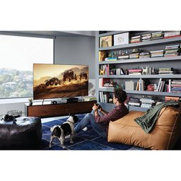 Smart TV Qled 55 Polegadas Samsung 2018 Qn55Q6Fnagxzd Ultra Hd 4K com Conversor Digital 4 HDMI 3 USB Wi-Fi 1 - 10