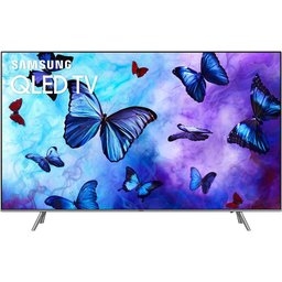 Smart TV Qled 55 Polegadas Samsung 2018 Qn55Q6Fnagxzd Ultra Hd 4K com Conversor Digital 4 HDMI 3 USB Wi-Fi 1 - 2