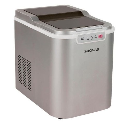 Maquina de Gelo Suggar 12 Kg MG1502PR Prata 220V