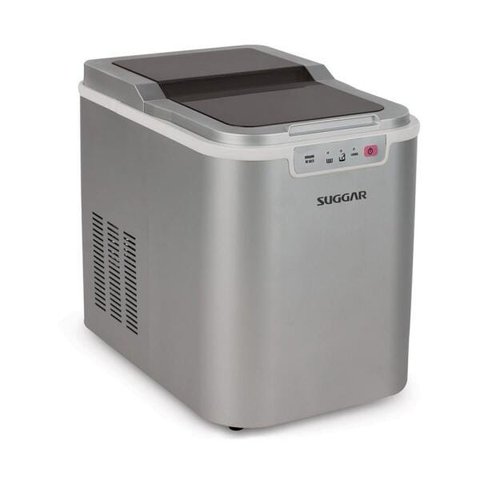 Maquina de Gelo 12Kg Prata 127V Suggar MG1501PR