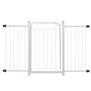 Ver imagem 1 de Grade Proteção Segurança Portão Pet 80cm Branco Bebê Cão com Extensor 2 de 30cm Itagold