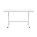 Ver imagem 2 de Mesa Up Branca com Altura Ajustável Manual Tampo em Mdf 120x60