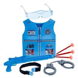 Brinquedo Infantil Kit Policial - Azul - 2