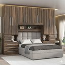 Ver imagem 1 de Guarda-Roupa de Casal King Size sem Cama 1223SK San Remo