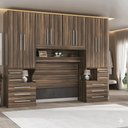 Ver imagem 2 de Guarda-Roupa de Casal King Size sem Cama 1223SK San Remo