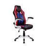 Cadeira Gamer Pelegrin Pel-3009 Couro Pu Preta, Vermelha e Azul - 1