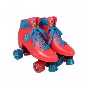 Patins Mulher Maravilha Super Hero Girls Tamanho 28-29 Bel Sports