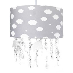 Lustre Tubular Cristais Nuvem Elefante Quarto Bebê Infantil Menino Menina - 1 Lustre Tubular Cristais Nuvem Elefante Quarto Bebê Infantil Menino Menina - 1