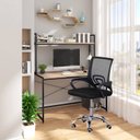 Ver imagem 2 de Cadeira Gerente Office Preta Respirável