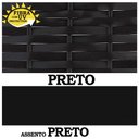 Ver imagem 2 de 4 Banquetas Forts Baixa Fibra Sintética Ferro Assento Preto