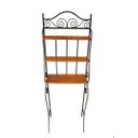 Ver imagem 2 de Prateleira Artesanal Uai Artesanatos sobre o Vaso Sanitário em Ferro e Madeira Preto e Marrom