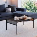 Ver imagem 3 de Mesa De Centro New Hanover E Preto 80 Cm - D’Rossi