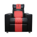 Ver imagem 2 de Poltrona Gamer Sparta com Encosto Reclinável e Carregador Usb:corino Preto/vermelho