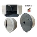 Ver imagem 3 de Suporte Plastico para Papel Higiênico 300 a 400 Metros Jsn