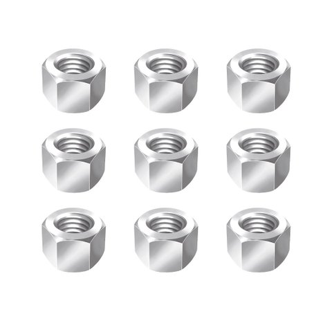 Porca Sextavada 7/16" Zincado - 500 Un Ciser