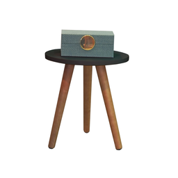 Mesinha de Canto Redonda Moderna Decorativa - 3