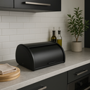 Ver imagem 3 de Porta Pão de Ferro Conserve Preto 35x23x14cm - Jolitex Mek - Conserve Preto