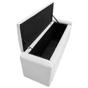Ver imagem 4 de Calçadeira Baú Queen 160 Cm Para Cama Box Corano Branco