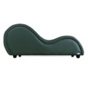 Ver imagem 2 de Poltrona Divã Cadeira Recamier Design Americano Sofá Desire Verde