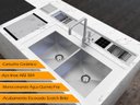 Ver imagem 2 de Torneira Monocomando Kitchen em Aço Inox Escovado com Bica Giratória e Arejador