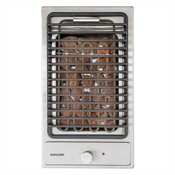 Cooktop Elétrico Inox Barbecue Churrasqueira com Grelha - 1