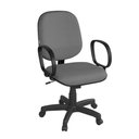 Ver imagem 1 de Cadeira Diretor Giratória Braço Corsa Cinza