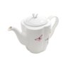 Cj Para Café/Chá de Porcelana Branca Borboletas 3 Peças Wolff - 2