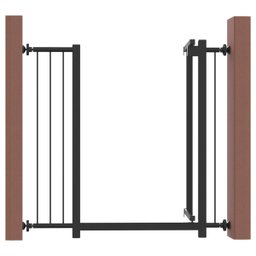 GRADE PORTÃO PET BEBÊ DIVISOR AMBIENTE 70 e 80 CM MULTIGRADE - 4
