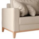 Ver imagem 2 de Sofá Living Beny 1,80m (bege)