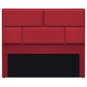 Ver imagem 2 de Cabeceira Queen Brick P02 160 cm para cama Box Suede - Doce Sonho Móveis CABECEIRA QUEEN CABECEIRA E