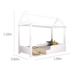 Mini Cama Montessoriana Infantil Montessoriana Infantil Montessoriana Bella - 3