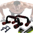 Ver imagem 3 de Suporte Flexão de Braço Fixo Barra Apoio Push Up Fit Pilates