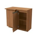 Ver imagem 4 de Balcão de Canto Modulado 1 Porta Flex Kappesberg Canelo