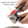Espremedor De Alho Em Aço Inox Para Cozinha Preto Oxo Espremedor Alho Inox Preto - 6
