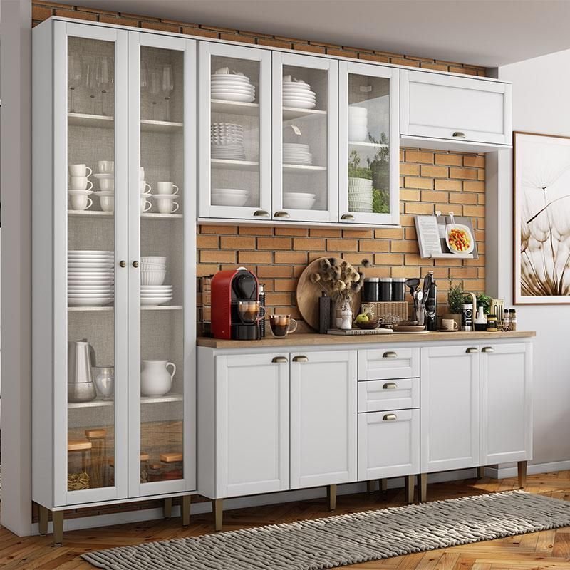 Cozinha Modulada Ambiente Classy Composição 1 Branco - Thb | MadeiraMadeira