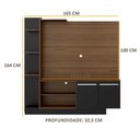 Ver imagem 7 de Estante Home Theater Tv até 55" Denver Multimóveis