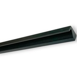 Puxador de Armário Preto 20cm Líbero Nuevo Torralba Cava Invertida Facetato - 3